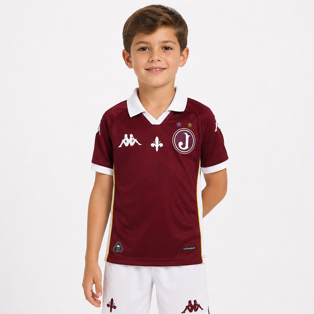 Camisa Kappa Juventus da Mooca I 2026 Infantil