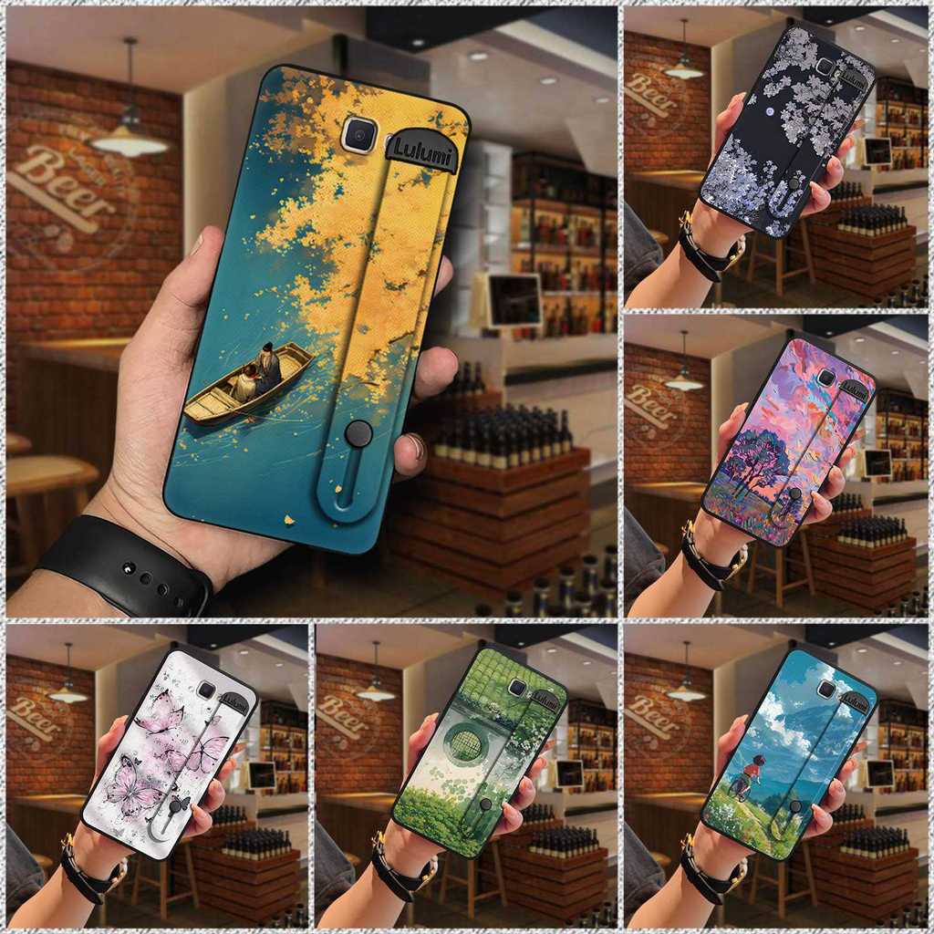 Capa Protetora Para Celular Telefone Samsung Galaxy J7 Prime/2/2018/ON7 2016/G610F Pulseira Alça De Pulso Manga Masculin