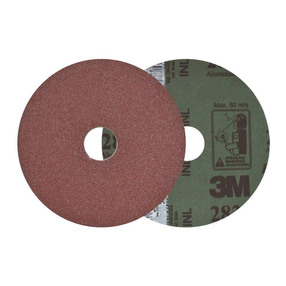 Disco Lixa/Fibra 3M 283C 7P 178mm 7,0P P36 Embalagem com 10 Unidades