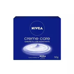 Sabonete Nivea Hidratante Creme Care 90g Embalagem com 12 Unidades
