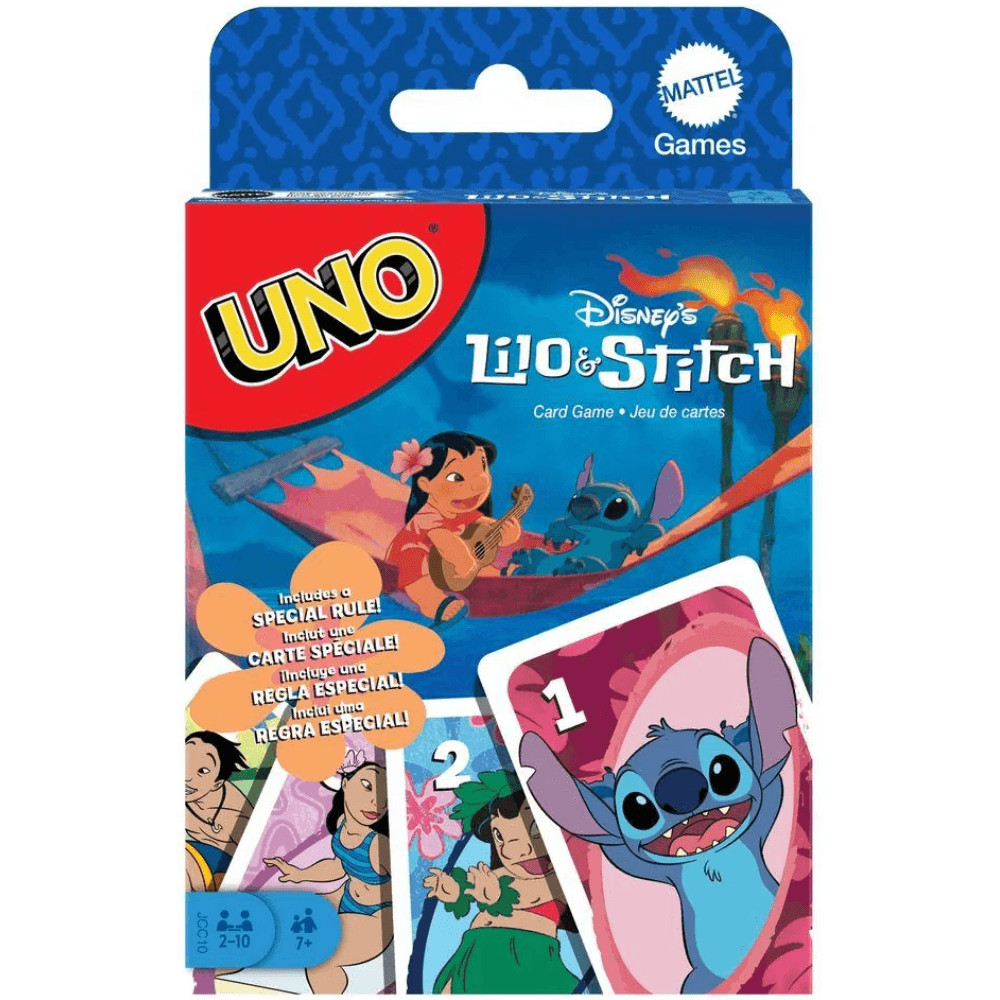 Baralho Uno Lilo e Stitch Regra Especial - Mattel