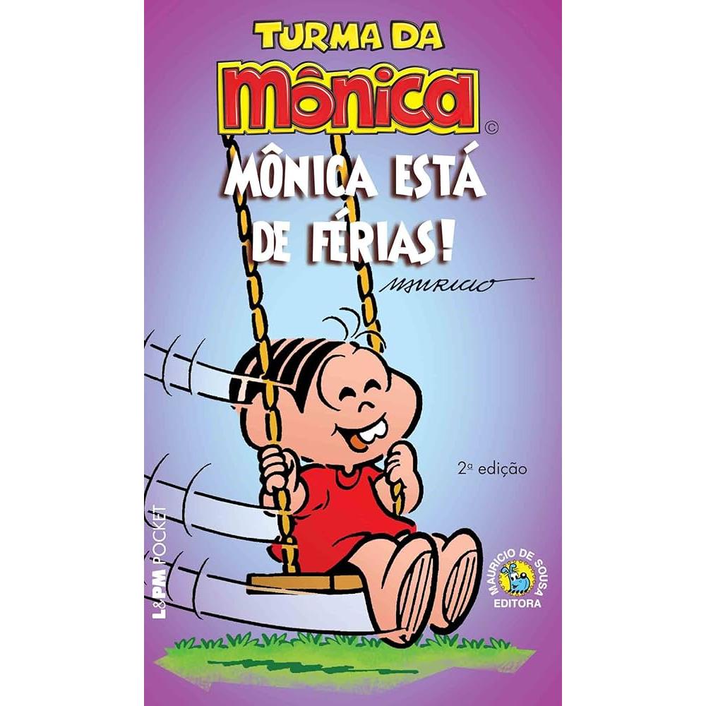 Livro Mônica está de férias!