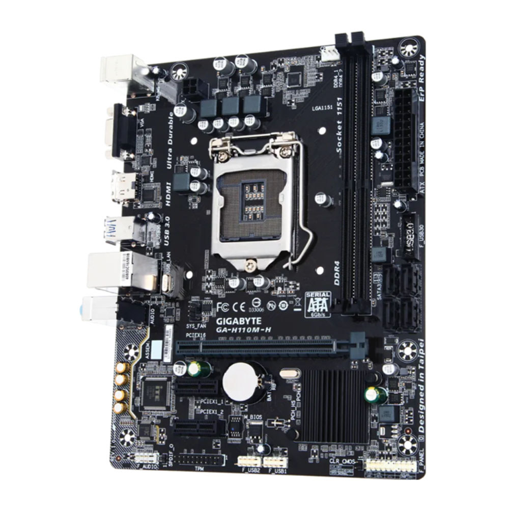 Placa Mãe Gigabyte GA-H110M-H - DDR4 - LGA 1151 - OEM
