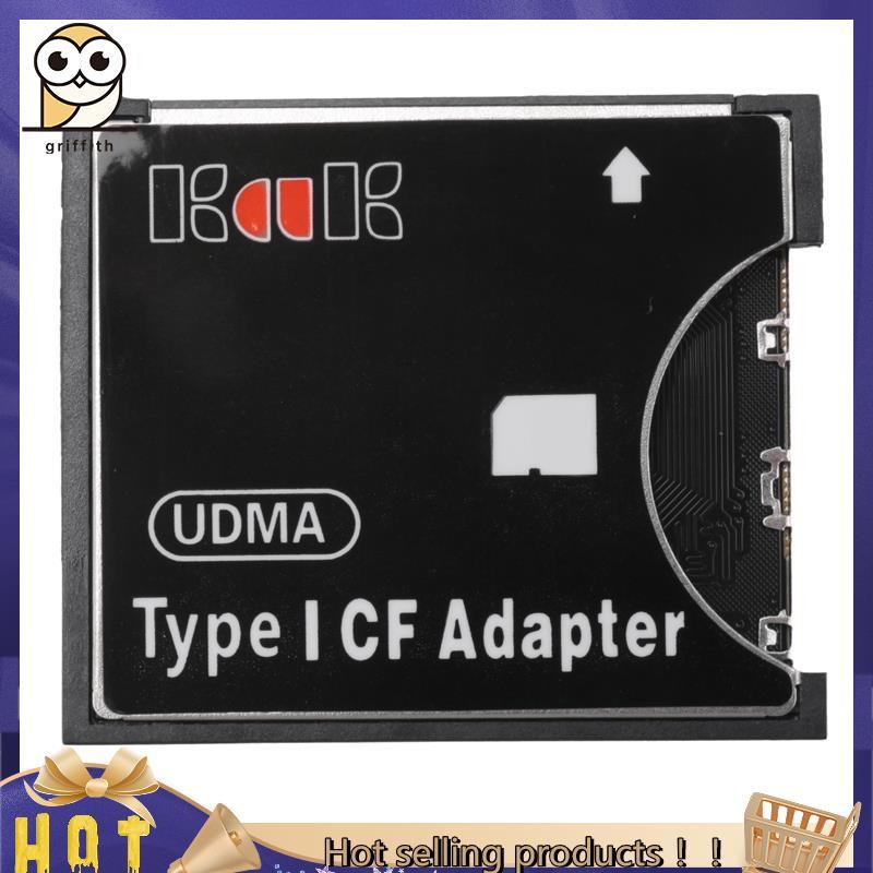 Adaptador SD Para Tipo I CF SDHC SDXC MMC Conversor De Cartão De Memória Fino Câmera