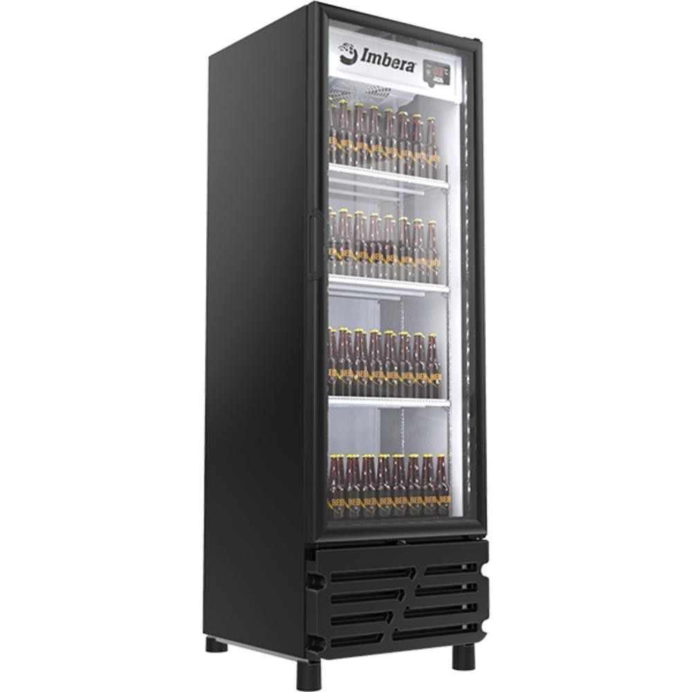 Cervejeira Imbera 569 Litros Porta de Vidro Preto CCV355-220V A2 A1