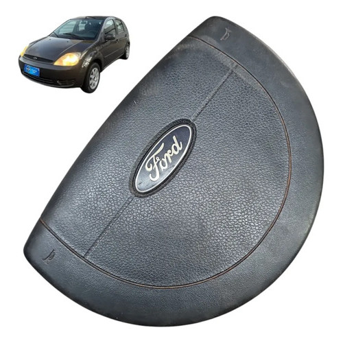 Tampa Miolo Volante Buzina Capa Volante Ford Ecosport Fiesta Preto