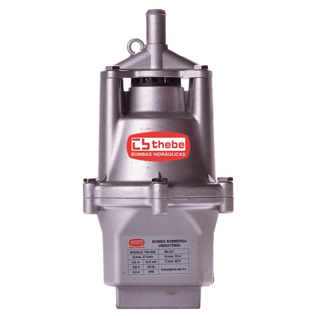 Bomba Submersa Vibratória Tsv-300 300W Monofásico Motor Thebe IP68 127V
