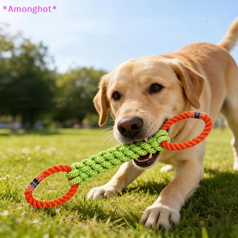 Entrehot > Brinquedo Interativo Para Cães , Corda De Algodão Com Anel Duplo , Durável Embrulhar O Tempo De Reprodução ,