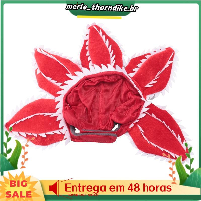 Halloween Pet Chapéu Confortável Vívido Animal Roupas Tema Vestido Cocar Engraçado L