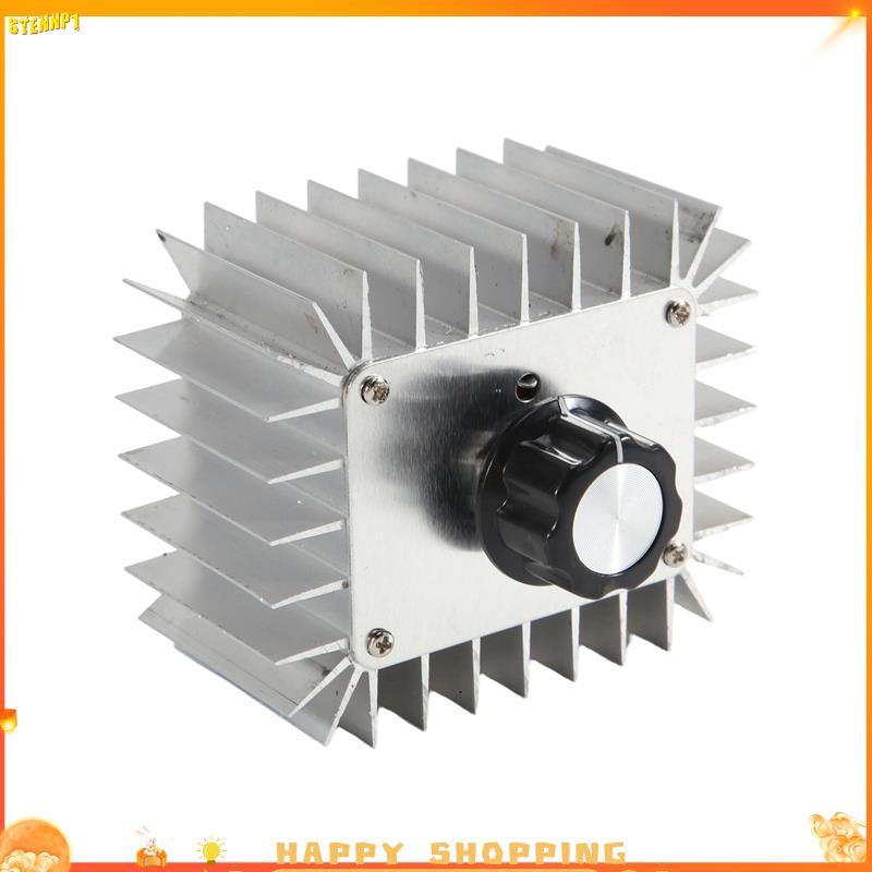 nb5b1mfcyk AC 220V 5000W SCR Regulador De Tensão Controlador De Velocidade Do Motor Dimmers De Luz Termostato 5000W