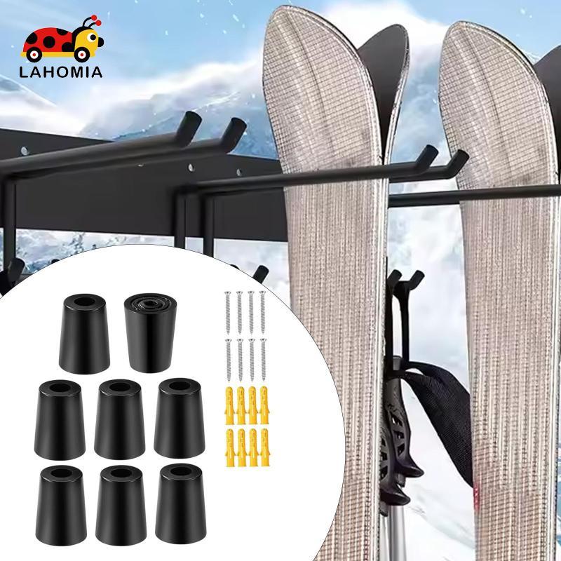 [LAHOMIA] Rack De Armazenamento De Snowboard , Cabide De Esqui , Suporte Vertical De Parede Prateleira Skate Para , Quar