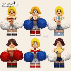 Blocos De Construção Figuras Brinquedo Colecionável OA8801 OA8802 OA8803