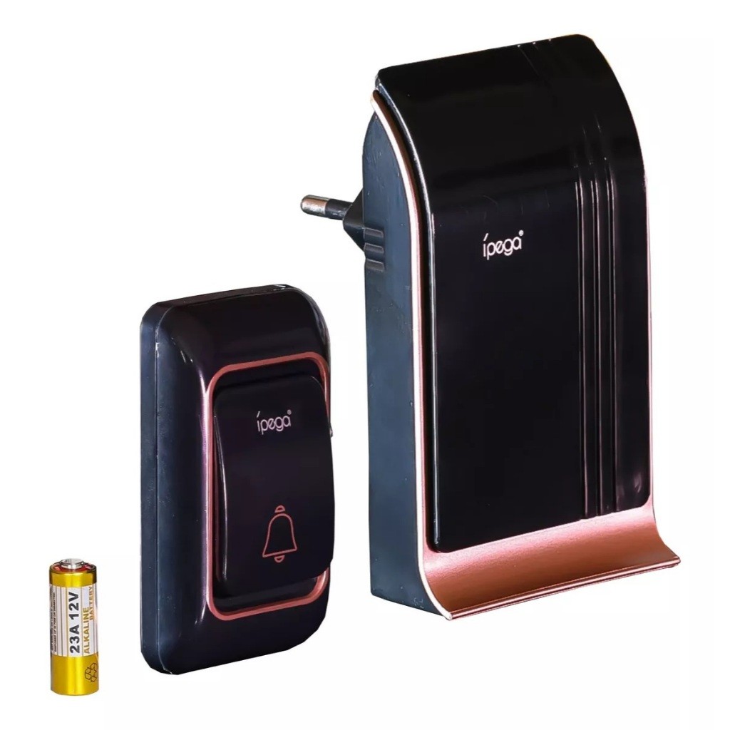 Campainha Sem Fio Longo Alcance 38 Tipos De Toques Wireless Idosos Casas Comercios em Oferta na Shopee