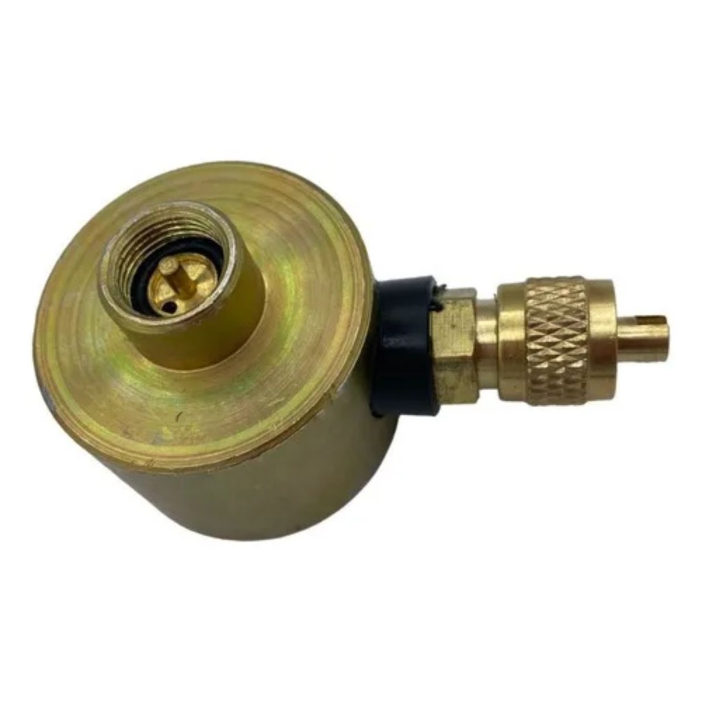 Válvula Base Dosadora Lata Gás Refrigerante R600 R134 R22