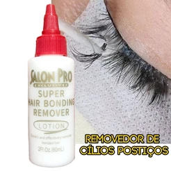 Removedor Salon Pro 60ml Profissional Para Cílios e Extensão Capilar T-585-4