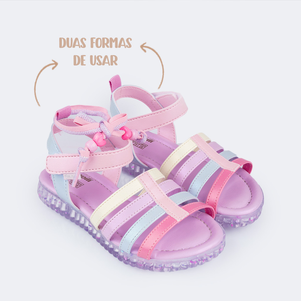 Sandália Infantil Pampili Customize Cordão com Miçangas Pampili em Oferta na Shopee