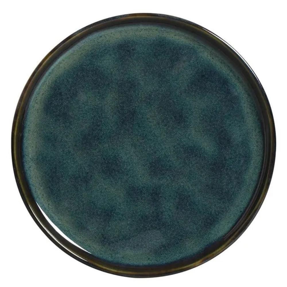 Conjunto com 06 Pratos de Sobremesa Bio Oceano Ø21,5cm Azul - Porto Brasil em Oferta na Shopee