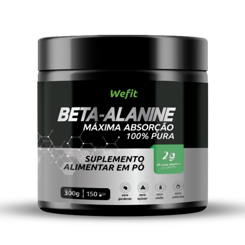 Beta Alanina Pote 300g Wefit em Oferta na Shopee