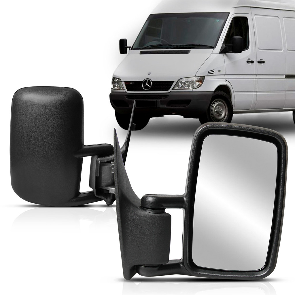 Retrovisor Sprinter 97 98 99 00 01 2002 2003 2004 2005 2006 2007 2008 2009 2010 2011 Controle Manual em Oferta na Shopee