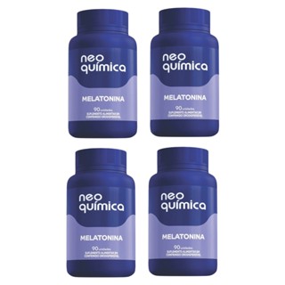 Kit 4x Melatonina 90 Comprimidos - Neoquímica em Oferta na Shopee