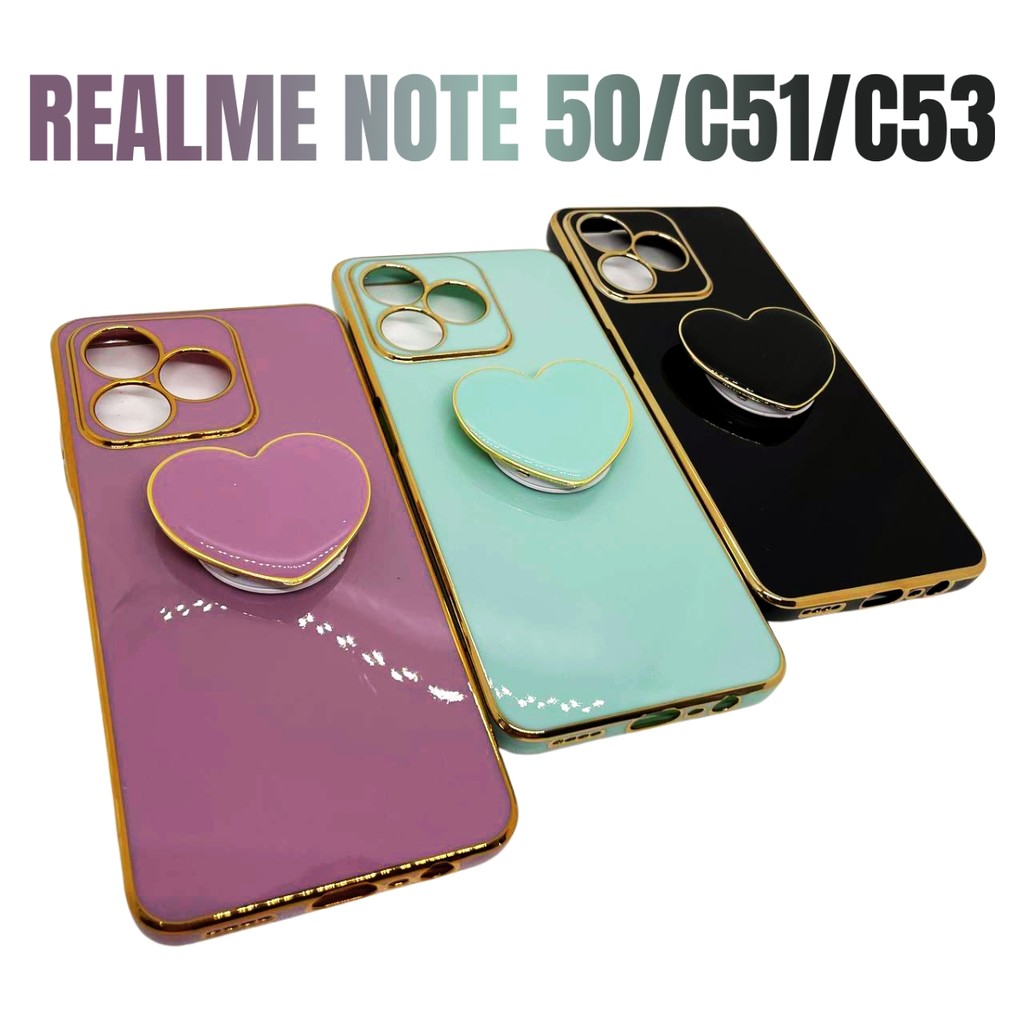 Capa de celular compatível com Realme Note 50, C51 e C53 Neutral em Oferta na Shopee