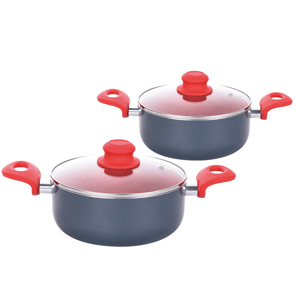 Kit 2 Caçarola Revestimento Cerâmico Onix 1.8Mm 22 e 24cm em Oferta na Shopee