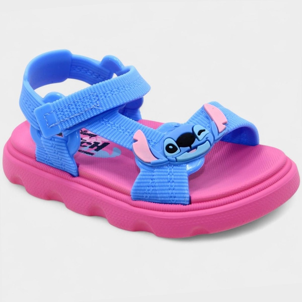 Sandália Grendene Kids Stitch Easy Menina - Rosa e Azul em Oferta na Shopee