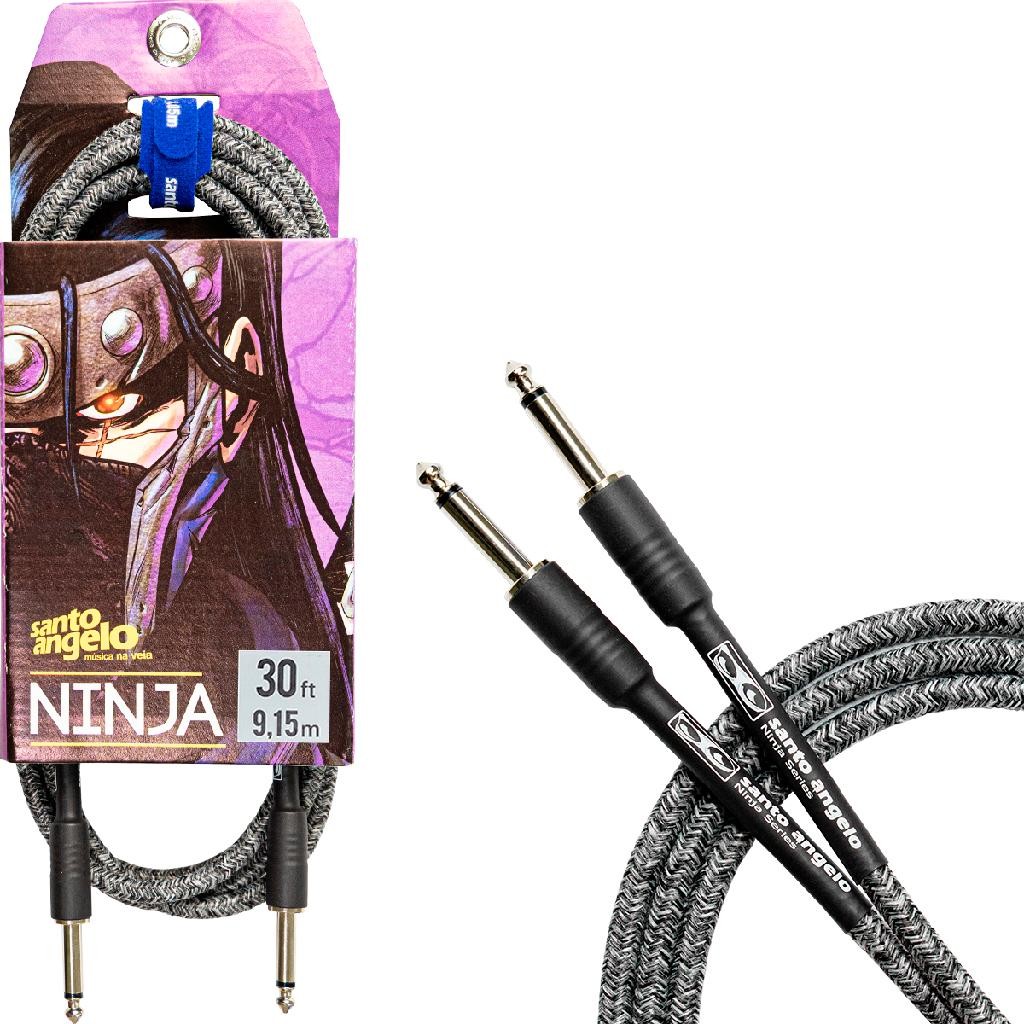 Cabo Santo Angelo Ninja TX Jeans Preto 9,15m P10 Reto 30FT
