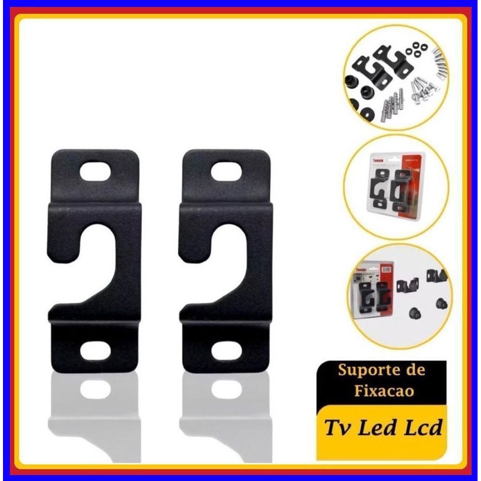 Suporte Para TV Universal Fixo Smart LED  LCD 4K Parede Painel 10 32 43 50 55 60 75 Polegadas