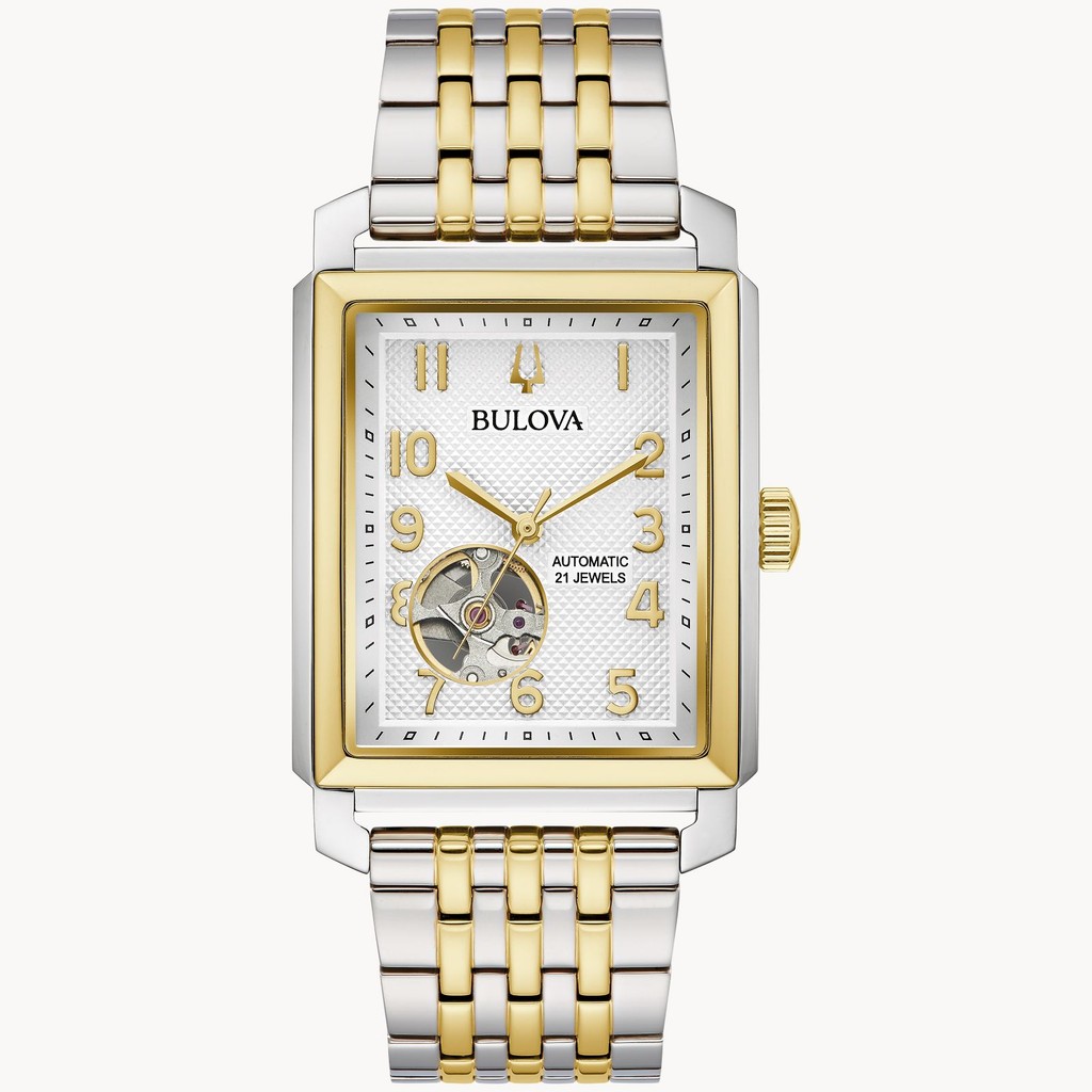 Relógio Bulova Sutton Clássico Automático Masculino 98A308