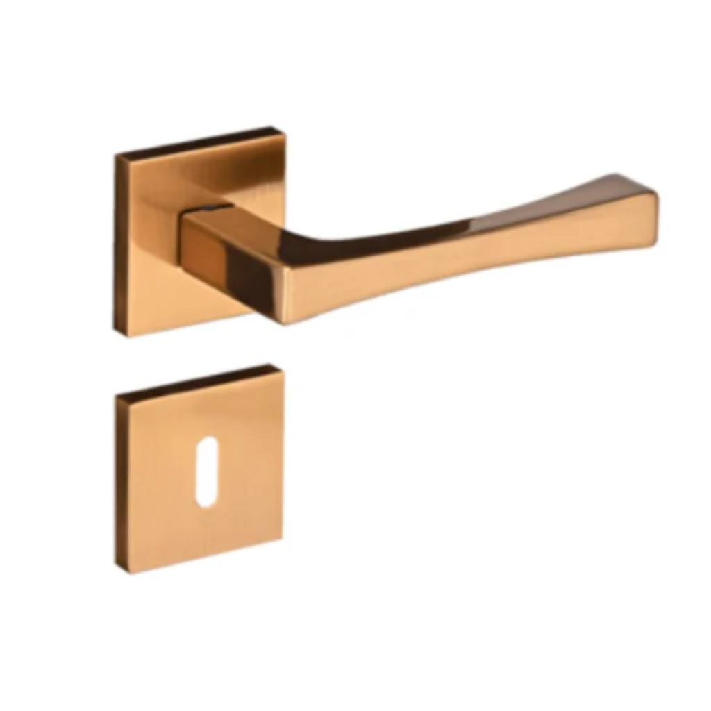 Fechadura Pado Vivaldi Rq2 885 55mm Interna Quarto Sala Red Gold Escovado