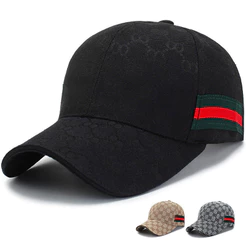 Boné de Beisebol Unissex Bordado Snapback Chapéu Outdoor Boné Hip Hop Ajustável Chapéu Casual para Homens e Mulheres