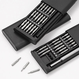 Kit Jogo Ferramenta Chave Magnética Precisão 24 Peças Pequenos Reparos Celular PC Noteboo…