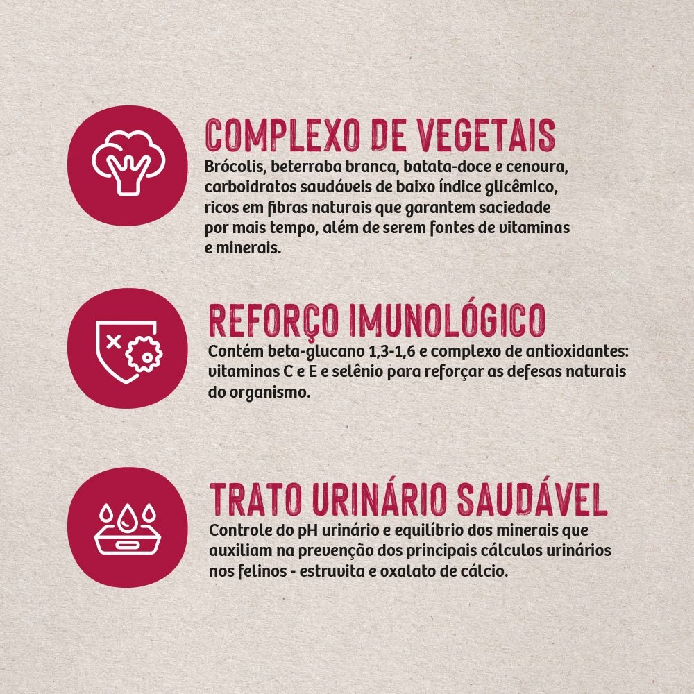 Quatree Life para Gatos Adultos Sabor Salmão e Arroz 1KG (Não Castrado)