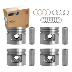 Kit Pistão Anél 0,50 Ipanema Kadett Monza 2.0 Etanol Mahle