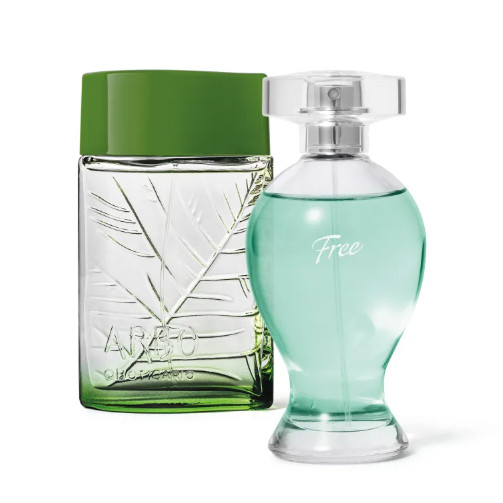 Combo Desodorante Colônia: Boticollection Free 100ml + Arbo Puro 100ml