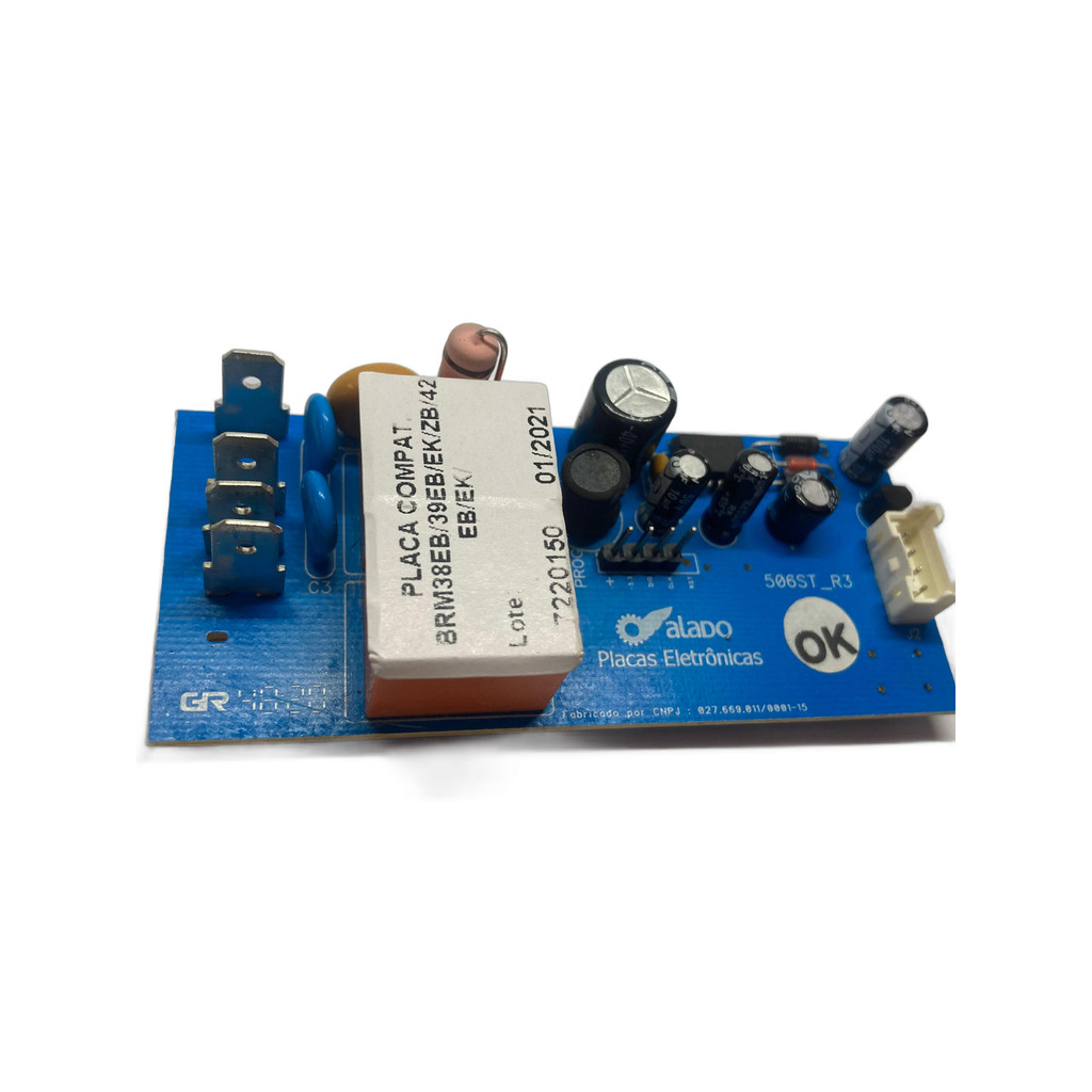 Placa Compatível Geladeira Brastemp W10237039 BRM38EB BRM39