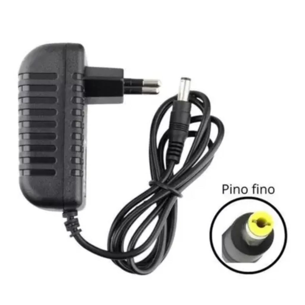 Fonte Carregador 9v P/ Caixa de Som Lenoxx Ca340a, Ca340c, Ca445, Ca350 Nova Bivol.