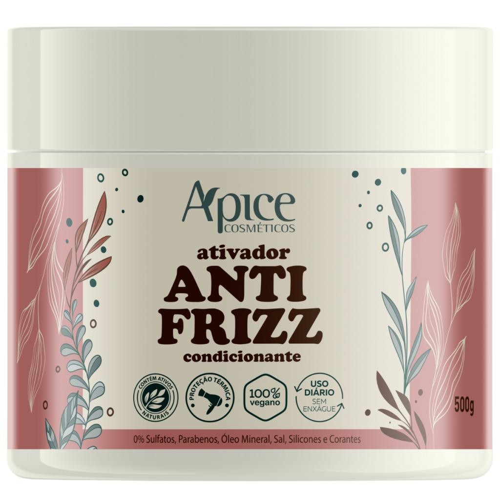 Apice Apse Máscara Hidratação Ativador Antifrizz Proteção Térmica 500g em Oferta na Shopee
