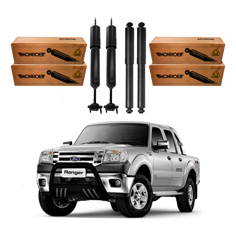 Amortecedor Dianteiro Traseiro Ford Ranger 3.0 2010 A 2012