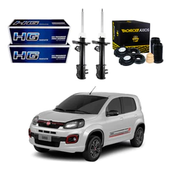 Kit Amortecedor Dianteiro. Novo Uno Sporting 1.3 2017 A 2018