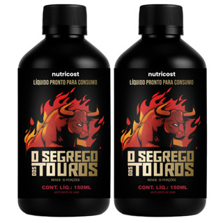 2x O segredo dos Touros 150ml cada pote - Liquido Pronto para Consumo em Oferta na Shopee