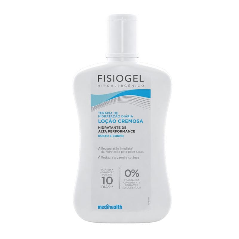 Loção Cremosa Fisiogel Terapia de Hidratação Diária Rosto e Corpo 100ml em Oferta na Shopee