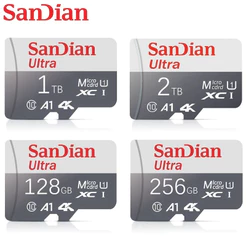 Flash Micro SD Card 2TB | 1TB | 512GB | 256GB MicroSD card 100MB/S Memory Card SD