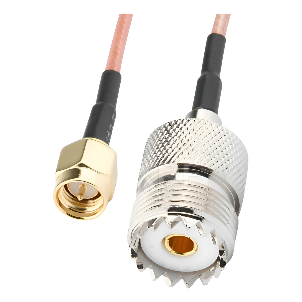 Adaptador Pigtail Sma Macho Para Uhf So239 Femea Sdr 40cm