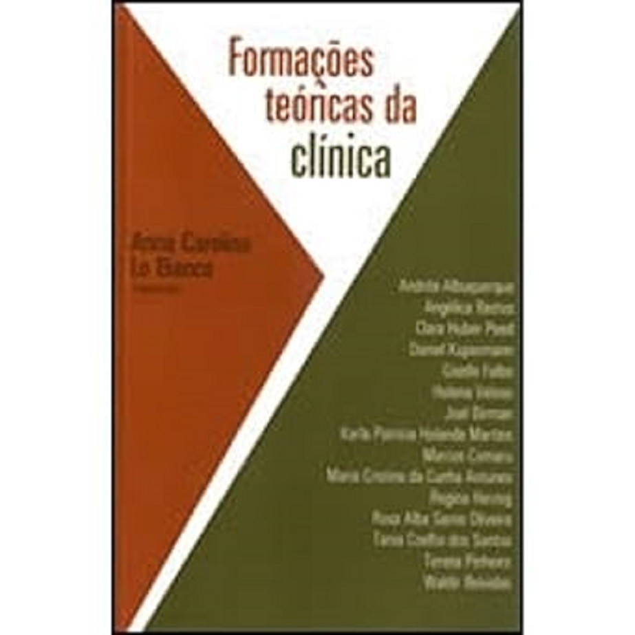 Formacões Teoricas Da Clinica autor Ana Carolina Lo Bianco