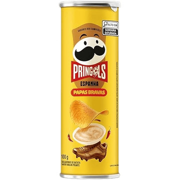 Pringles Salgadinho Batata Frita Papas Bravas 100g