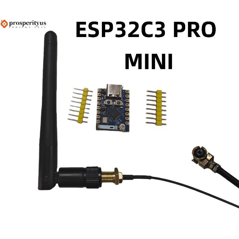 [PPTS] 1 Conjunto De Módulo Eesp32c3 Wi-Fi BT P32 Super Mini Placa De Desenvolvimento ESP32-C3 Com Antena WiFi 2.4G Para