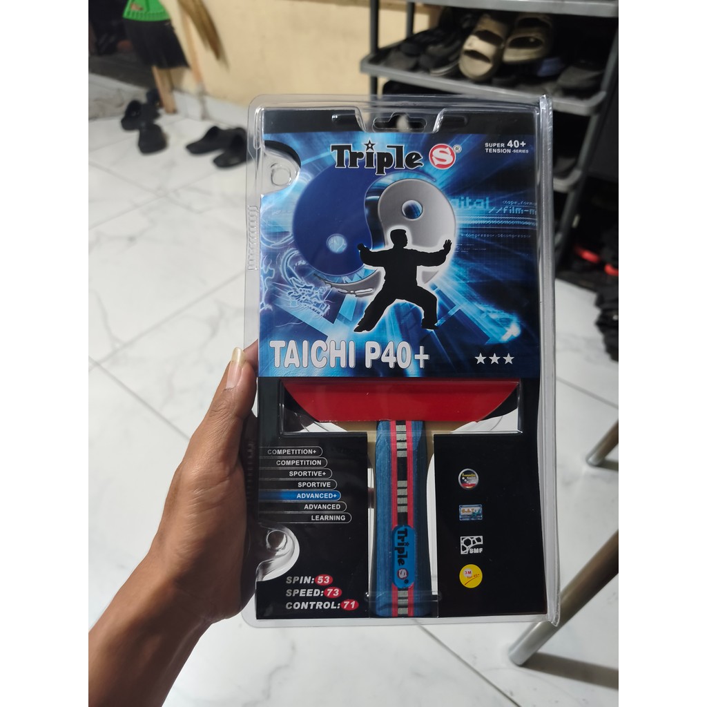 Giant Dragon TaiChi P40 Mais Taco De Tênis De Mesa (Triplo S)