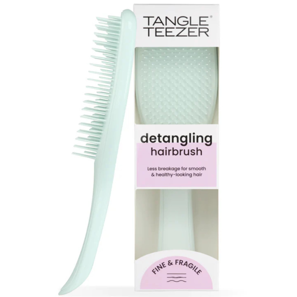 Escova De Cabelo Tangle Teezer Fine E Fragile Ice Blue The Wet Detangler